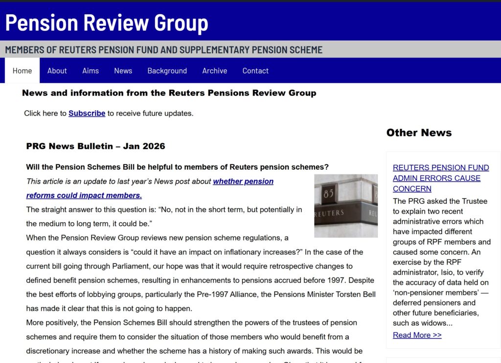 PRG News Bulletin Jan 26